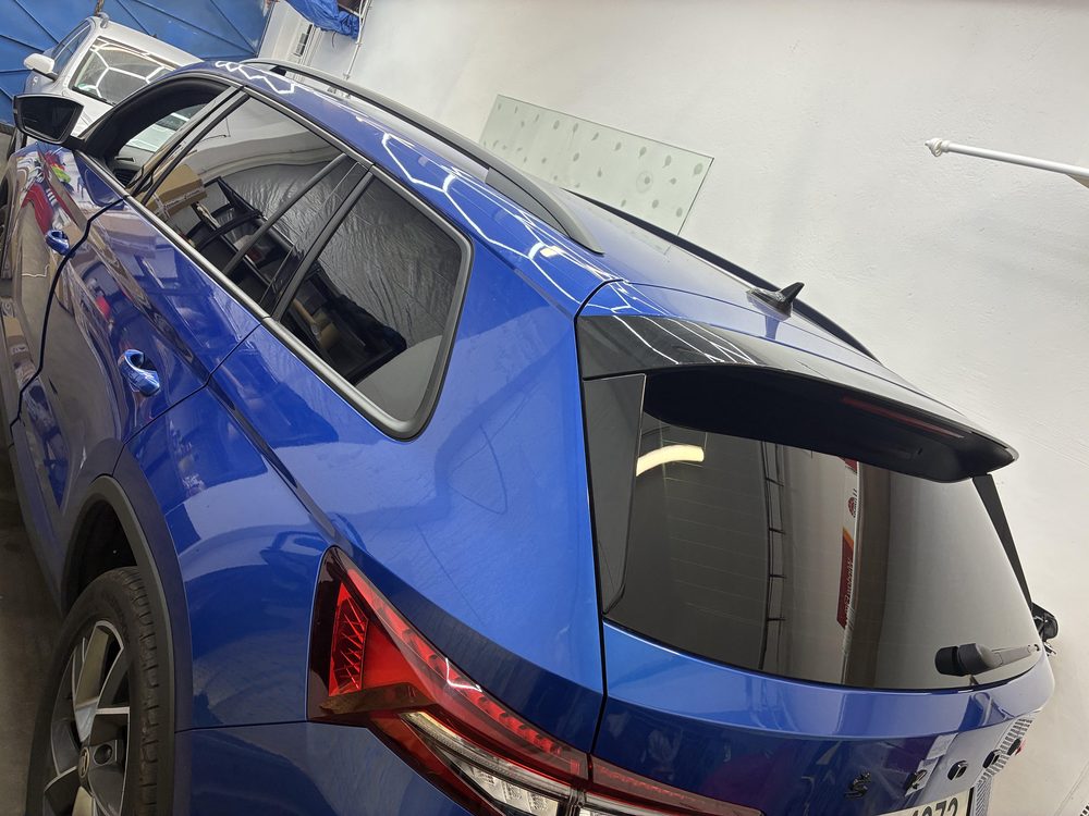 Automotive window films on a Škoda Kodiaq – Magen Glass Brno